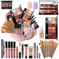 MTDXILTAI makeup sets for women,Professional Makeup Kit with Eyeshadow Palette,Brushes Set, Foundation, Lip Gloss, Travel Bag, Complete Beauty Set (Colorful bag)