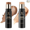 FV Contour and Highlighter Stick Set - Creamy, Highly Pigmented & Blendable for a Sculpted, Natural Glow, Waterproof & Long-Lasting Finish, Perfect for On-The-Go Makeup, 02 Mocha & 03 Champagne