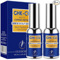 GHK-CU Peptide Hair Serum with Copper Peptides for Hair Growth Support, Lightweight Non-Greasy Scalp Serum for Thicker, Fuller-Looking Hair