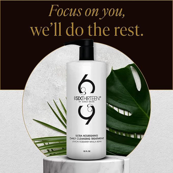 WEN 613 by Chaz Dean Cleansing Conditioner - Cleansing Conditioner for Hair, Shampoo & Conditioner Cowash for Fine or Curly Hair, Co Wash - Lemon Rosemary Vanilla Bean, 32 Fl Oz (Pack of 1)