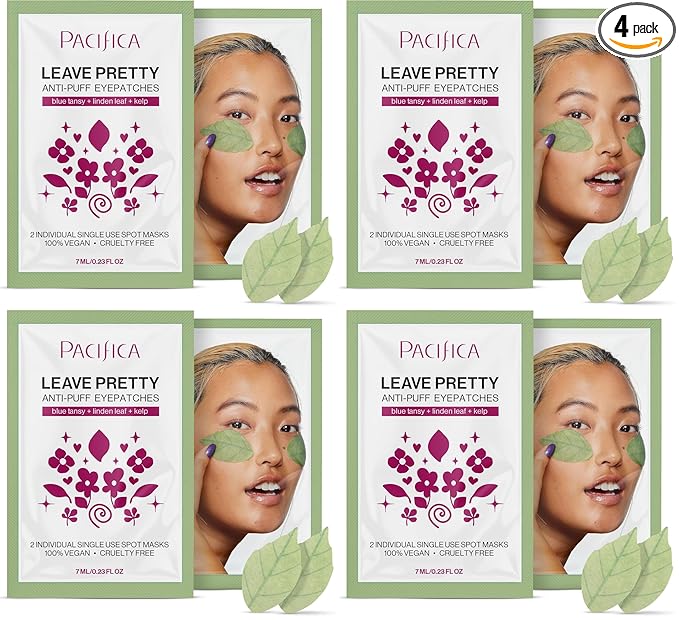Pacifica Leave Pretty Eye Patches 1 Pair (Pack of 4)