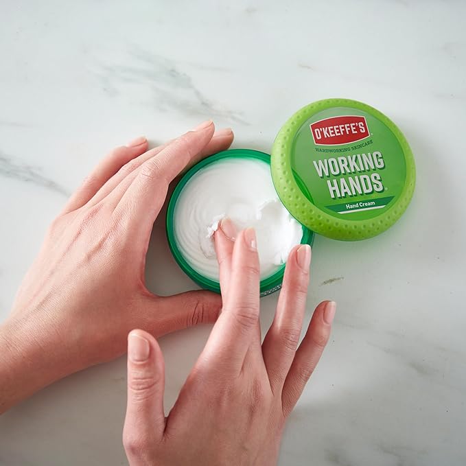 O'Keeffe's K0350002-6 Working Hands Hand Cream in Jar (6 Pack), 3.2 oz