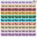 FARRED Wholesale Faux Mink Lashes Bulk 50 Boxes 10 Styles Eyelashes Volume Lashes 10 Portable Individual Boxes 10-20mm Mixed Natural Look Lash 3D False Eyelashes