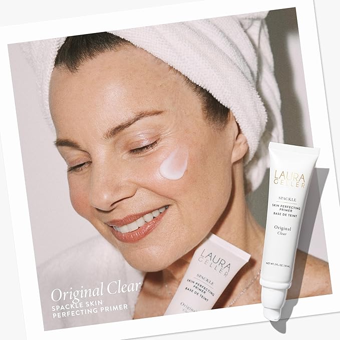 LAURA GELLER NEW YORK Spackle Primer - Original - Super-Size 2 Fl Oz - Hyaluronic Acid Makeup Primer for Mature Skin