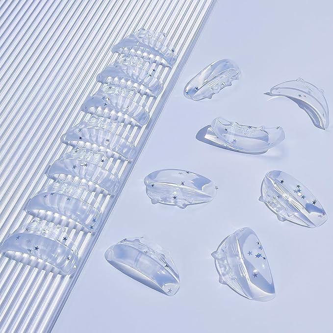 Libeauty Premium Lash Lift Rods, Eyelash Lift Shields 7 Sizes, Reusable Silicone Pads for Eyelash Curling & Lifting, C-Curl White Cat Shape
