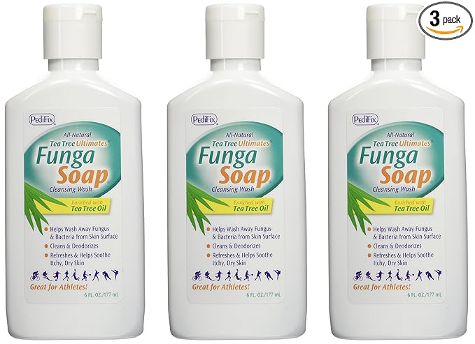 Tea Tree Ultimates FungaSoap Cleansing Wash 6 oz (3 pack)
