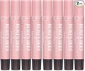 Burt's Bees Shimmer Lip Tint Set, Tinted Lip Balm Stick, Moisturizing for All Day Hydration with Natural Glowy Pigmented Finish & Buildable Color, Grapefruit (8-Pack)