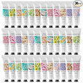 BODY & EARTH # LOVE 36 Pack Hand Cream Gift Set, Travel Size Hand Cream Bulk Gifts for Women Mothers Day Gifts Bulk for Mom, Mini Moisturizing Scented Hand Lotion for Dry Cracked Hands