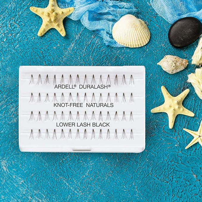 Ardell False Eye Lashes Lower Lash Individuals - Black, Natural Look DIY Lash Clusters, Reusable, Easy Application Eyelash Extension, 4 Pack