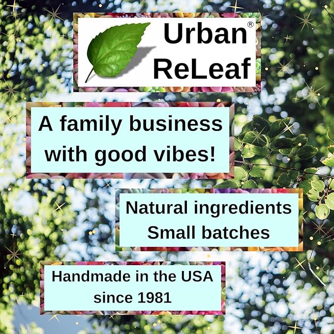 Urban ReLeaf Itchy Scalp Oil Treatment ! Braids, Wigs, Weaves, Tight Hairstyles & Itchy Skin Relief, Shaved Bald Head, Quickly Soothe Irritation, Natural Herbal Remedy, Made Fresh in USA!