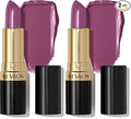 REVLON Super Lustrous Lipstick, Creamy Formula For Soft, Fuller-Looking Lips, Moisturized Feel, 660 Berry Haute, 0.15 oz (Pack of 2)