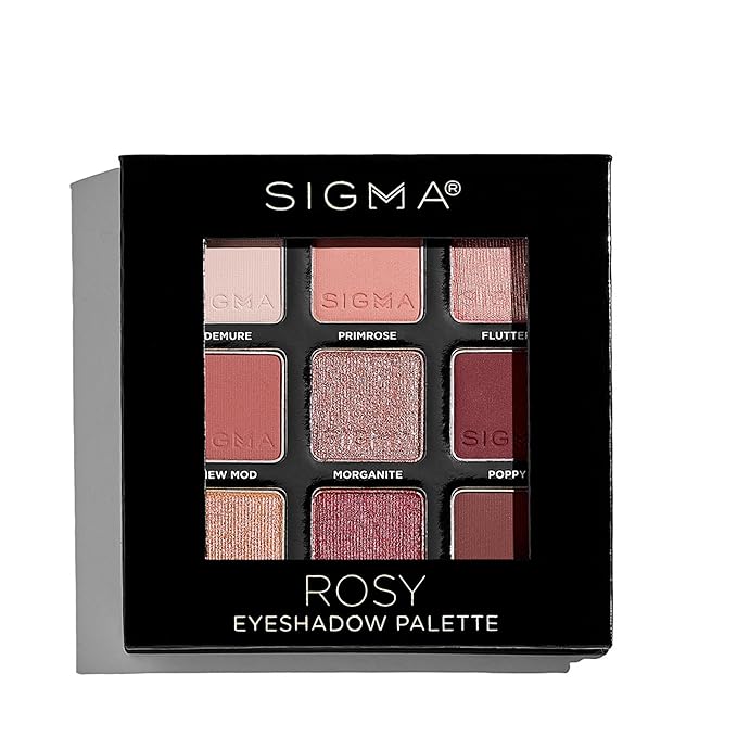 Sigma Beauty Rosy Eyeshadow Palette