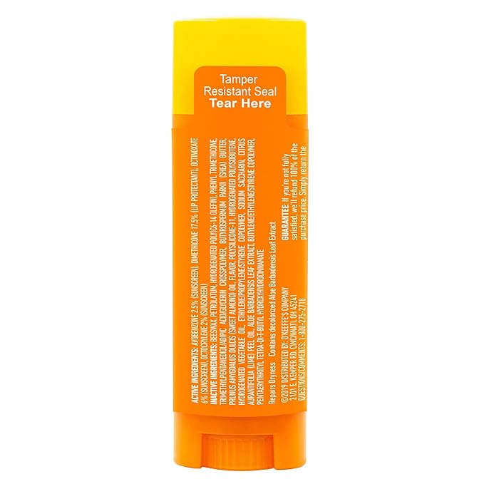 O'Keeffe's Lip Repair SPF 35 Lip Balm - Stick, Sun-Safe Moisturizer for Extremely Cracked, Dry Lips (Pack of 2)
