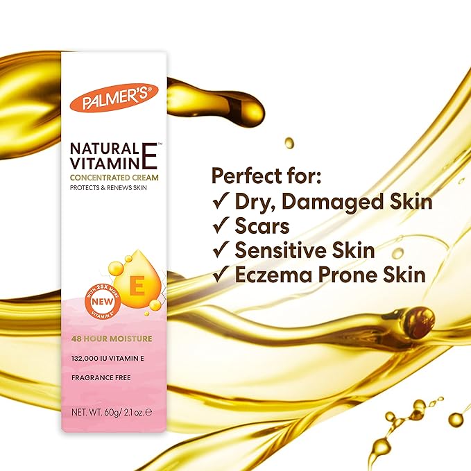 Palmer's Natural Vitamin E Concentrated Cream, 2.1 Ounce