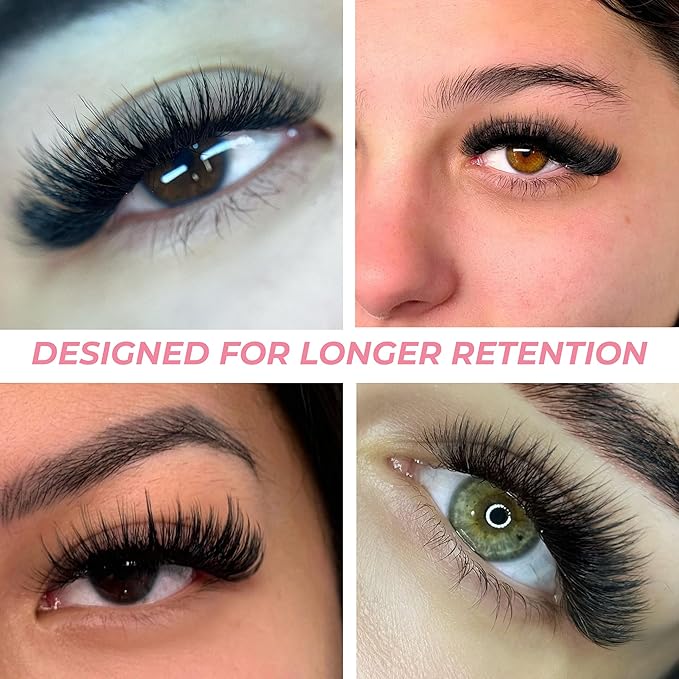 One V Salon Pro 14D Promade Loose Fans, 1000 Premade Extreme Mega Volume Lash Fans | C Curl | 0.05 mm | 8–15 mm Mixed Lengths | Thin Base, Hand-Crafted Eyelash Extensions(14D-0.05-C-Curl)