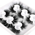 Mink Lashes Fluffy Eyelashes Dramatic Long Wispy Fake Eyelashes Thick 6 Styles Mixed Luxury Russian Strip D Curl False lashes Soft Handmade Reusable Lashes Pack