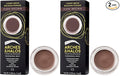 Arches & Halos Luxury Brow Building Pomade in Dark Brown, 0.1 Ounce (Pack of 2)