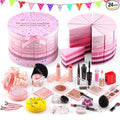 Color Nymph Kids Makeup Kit for Girl - 24 Days Surprise Beauty Mystery Box | Make Up Birthday Gift Set for Girls Ages 6-12, Makeup Gift Sets for Bday Countdown, Cosmetics Kit for Kids Teens #Pink