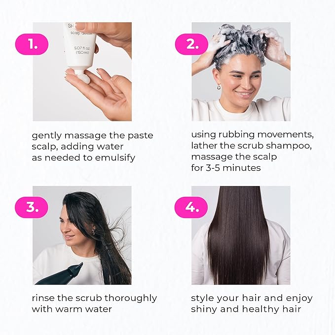 Only4Hair Sea Salt Scrub Shampoo scalp detox treatment