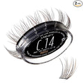 Lashify Curl 14mm Gossamer Eyelash Extensions Refill, Truffle Color, DIY False Lashes for a Natural Look