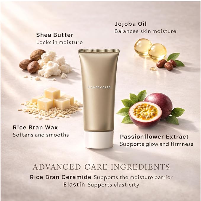 キユートピア KEWTOPIA Japanese Anti Wrinkle Hand Cream and Neck Cream | Decollete & Hand Serum for Dry Skin | Tightening, Firming, Hydrating, Non-Greasy | Hyaluronic Acid | Made in Japan | 1.23 oz