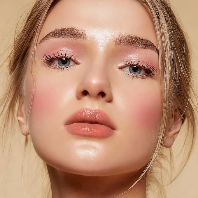 Depuplum Nude Pink Lipstick for Women Moisture Lip Gloss Tinted Lip Balm Sheer Lipsticks for Mother's Day Nourishing Hydrate Glossy Lipstick for Dry Lips,DM106 BarePink