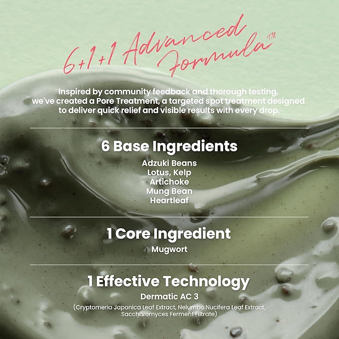 AXIS-Y Mugwort Pore Clarifying Wash Off Pack - Face Exfoliator Targets Clogged Pores, Whitehead & Blackhead Remover - Vegan Korean Skin Care Glass Skin Clay Mask (3.38 fl. oz.)
