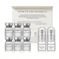 Mon Lumiere Micro Infusion System for Face – Gold Spring-Loaded Facial Stamp with PDRN & Peptides – At-Home Skincare Kit for Glow, Smoother-Looking Skin & Visible Radiance – 6 Single-Dose Serums
