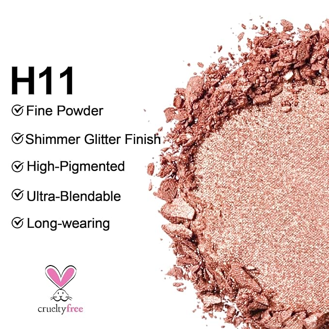 Erinde Matte Eyeshadow Palette Makeup, Neutral Single Eye Shadow Powder
