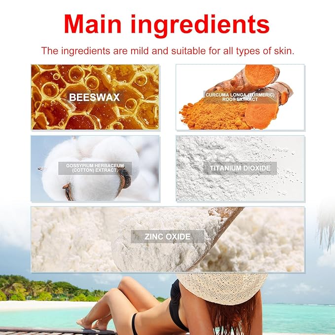 Cotton Soft Sun Stick SPF50+,Korean Skin Care Sunscreen Stick,Lightweight Hydrating Tinted Facial Sunscreen,Moisturizing Protector Solar Sunblock for Face and Body,Refreshing & Non-Greasy (1pc)