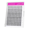 VEYESBEAUTY Lash Clusters Individual Eyelash Extensions Thin & Invisible Band DIY False Eyelashes for Self-application Eye-Catching Series Wispy Lash Tray,Sweetie 8-18mm Mixed Length