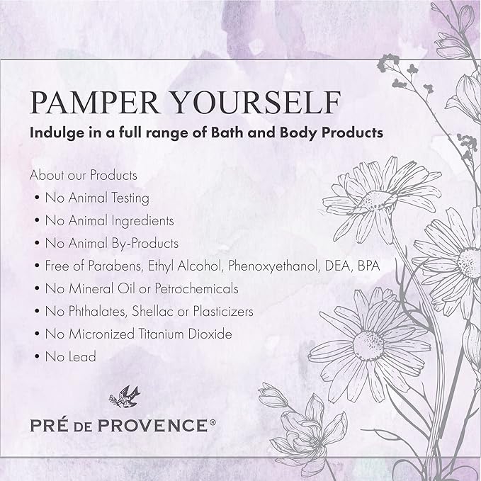 Pre de Provence Collection Shea Butter Enriched Silky Smooth Emollient Hand Lotion, Coconut, 11 Fl Oz, 1 Count
