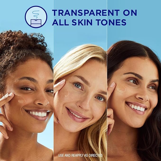 Coppertone Every Tone Invisible Finish Hydrating UV Defense Face Sunscreen Stick SPF 55 with Moisturizing Ceramides, Blends in Clear Sunscreen for All Skin Tones, 0.49 Oz Stick