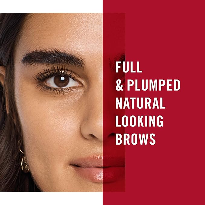 Rimmel London Wonder'Full 24HR Eyebrow Mascara, Long-Wearing, Waterproof, Smudge-Proof, 003, Dark Brown, 0.04oz