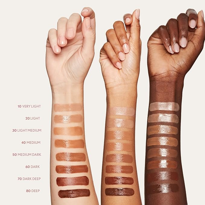 COVERGIRL TruBlend Sun & Sculpt Bronzing Glow Serum, Buildable, Radiant Glow, Wand and Pump Applicator - 20 Light