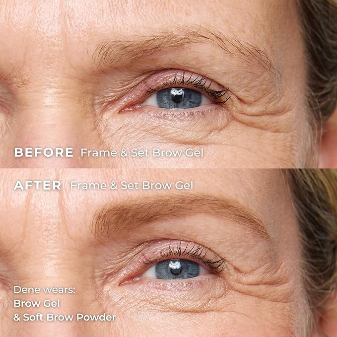 Wunderbrow Frame & Set Brow Gel, Clear Eyebrow Gel for Long-Lasting Flexible Hold, Flake-Free & Zero Residue