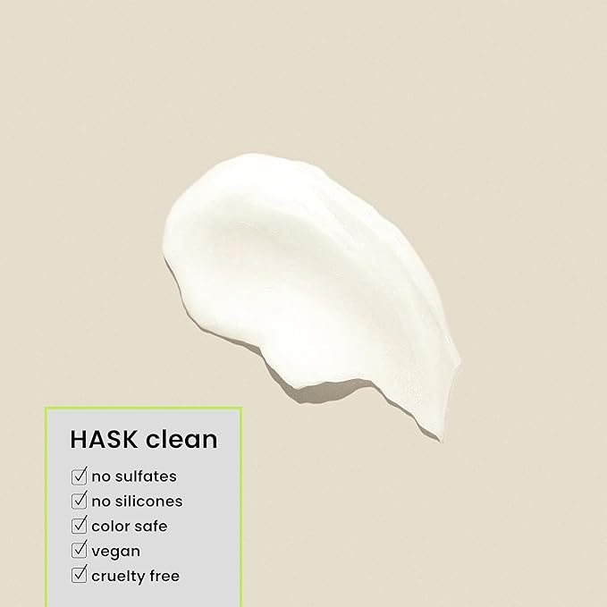 HASK Coconut Nourishing Shampoo & Conditioner Set | Moisture for Dry, Dull Hair, Smooths Frizz, Adds Shine | Sulfate Free, Silicone Free, Cruelty Free, Color Safe, Vegan | 16oz each