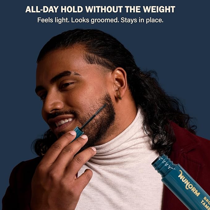 Clear Eyebrow Gel - Brow Shaping & Taming Formula for Mustaches, Beards & Sideburns - Lightweight, Long Lasting & Non Toxic Eyebrows Shaper