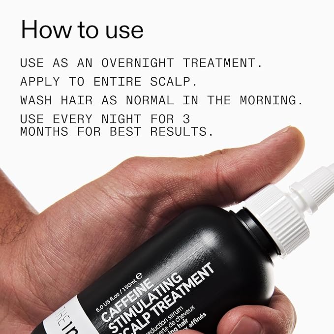 The INKEY List Caffeine Stimulating Scalp Treatment 5.07 Fl Oz, Contains Redensyl and Caffeine to Encourage Natural Hair Growth Cycle, Leaves Hair Feeling Soft
