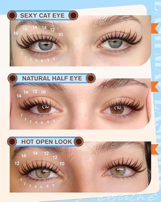 Brown Lash Clusters With Bottom Eyelash Clusters Manga Dark Brown Cluster Eyelash Extensions 222Pcs Brown Bunny Lashes Clusters D-Curly Individual Lashes 10-16MM by Zegaine
