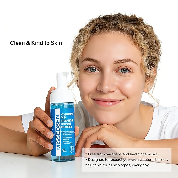Face Wash for Acne and Oily Skin, Oil Control Foaming Cleanser, Fragrance Free, 5 oz (1, blue)