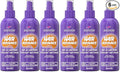 Aussie Hair Insurance Leave-In Conditioner Spray: Moisturizing Frizz Control & Detangler with Jojoba Oil (8 Fl Oz Each) (Pack of 6)