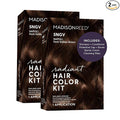 Madison Reed Radiant Hair Color Kit - 5NGV Dark Golden Brown with Warm Tones (Napoli Brown), Dimensional Gray Hair Blending Permanent Hair Dye, PPD-Free & Ammonia-Free, 2 Pack
