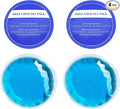 Ice Eye Patches for Puffy Eyes, Cooling Medical Eye Patch Pad Gel Pack Cover Eyepatch Cold Hot Therapy Eye Bags Dark Circles After Surgery Adult Kid (S2L2 PCS)