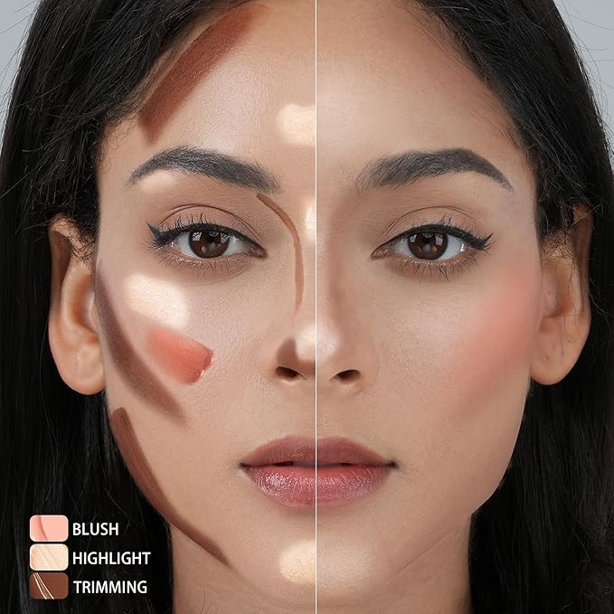 Anglicolor Contour Stick Beauty Wand, Liquid Contour Beauty Wand, Smooth, Lightweight, Liquid Bronzer Wand For A Naturally Sculpted Look, Vegan & Cruelty-Free (04#FAIR/LIGHT,12ML)