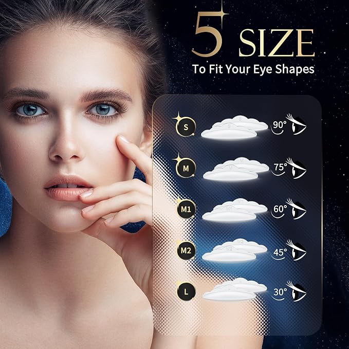 Lash Lift Kit, Eyebrow Lamination Kit, Eyelash Perm Kit, Professional Eyelash & Brow 2 in 1 Perm Kit, 2026 Eyelash Lift Kit Glue Upgraded Version Lasting Effect 6 Weeks, Suitable for Salon & Home Use