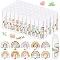 Siifert 50 Pcs Boho Rainbow Lip Balm Employee Appreciation Gifts for Teacher Thank You Lip Balm Bulk Inspirational Gift for Women Volunteer Team Coworker Staff Nurse Baby Shower Wedding Party Favor
