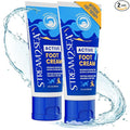 STREAM 2 SEA Active Foot Cream, Intensive Support for Active & Often Wet Feet - Softens Cracked Heels, Calluses & Dry Skin, Enriched with Neem and Tea Tree, Fast-absorbing and Non-greasy - 2 Pack