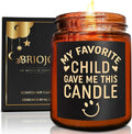 Funny Gift for Mom Dad Grandma - Candles for Birthday Mothers Day Fathers Day - Aromatherapy Relax Gifts for Women Men - Non Toxic, Natural Soy Wax Lavender Vanilla Calming Jar Candle for Home