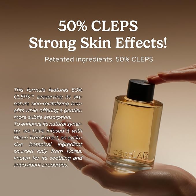 Biogenic Essence 50% CLEPS® Blended Formula, Hydrating Face Serum with Misun Tree Water – Korean Skincare for Dull & Dehydrated Skin, 3.38 fl.oz